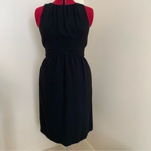 Little black dress sz 44 euro ASPESI with back cutout hidden zipper